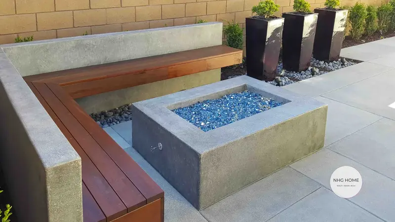 NHG HOME 装饰混凝土与压花露台施工