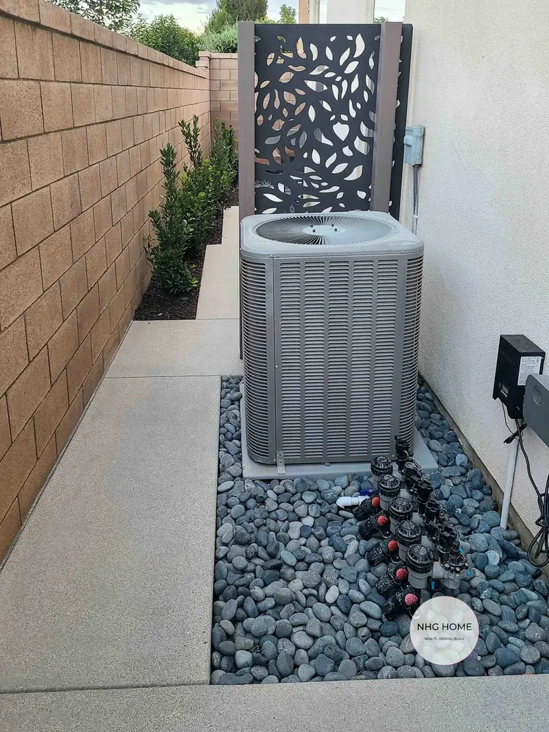 NHG HOME Corona del Mar 户外壁炉与休闲区